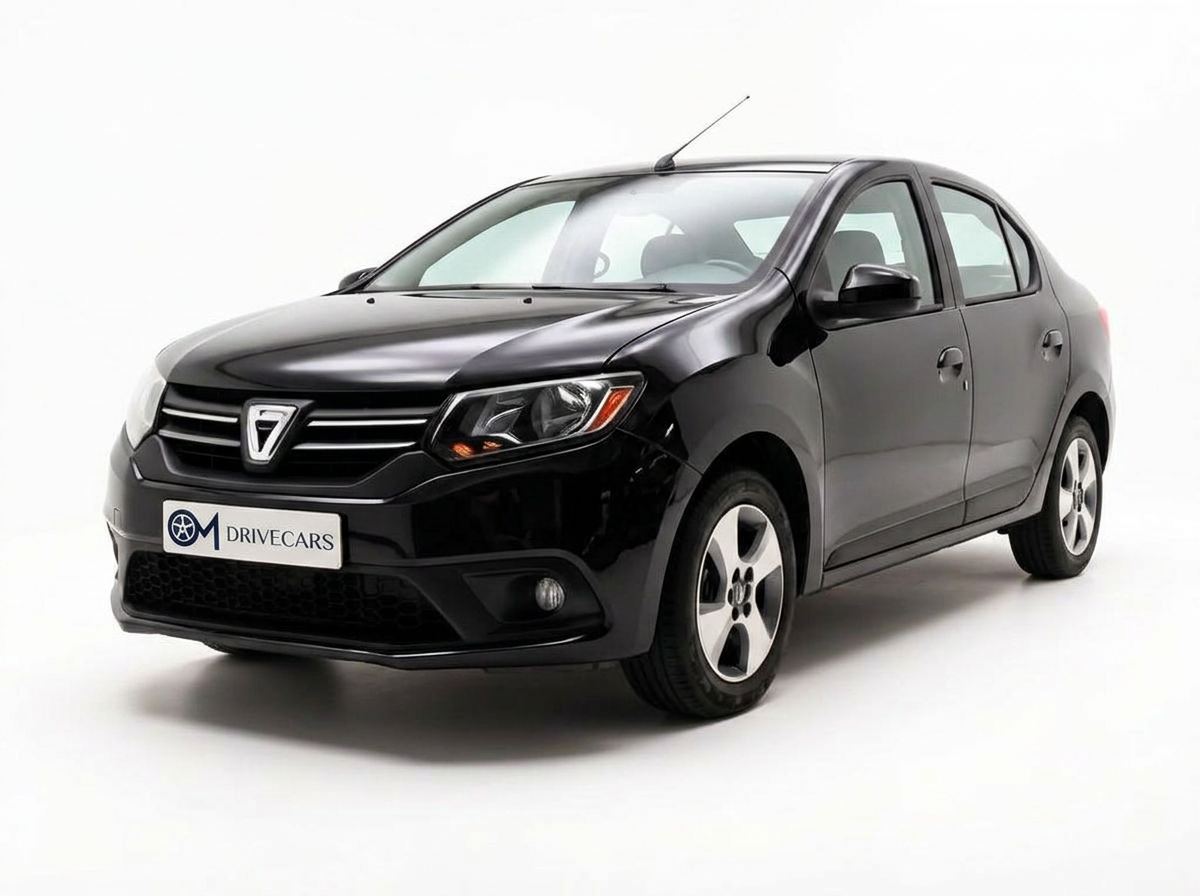 Dacia Logan Black available for rent at Agadir Al Massira Airport
